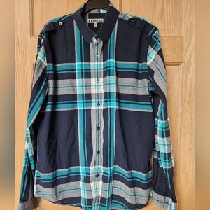 Express XL‎ Fitted Button Down Shirt
